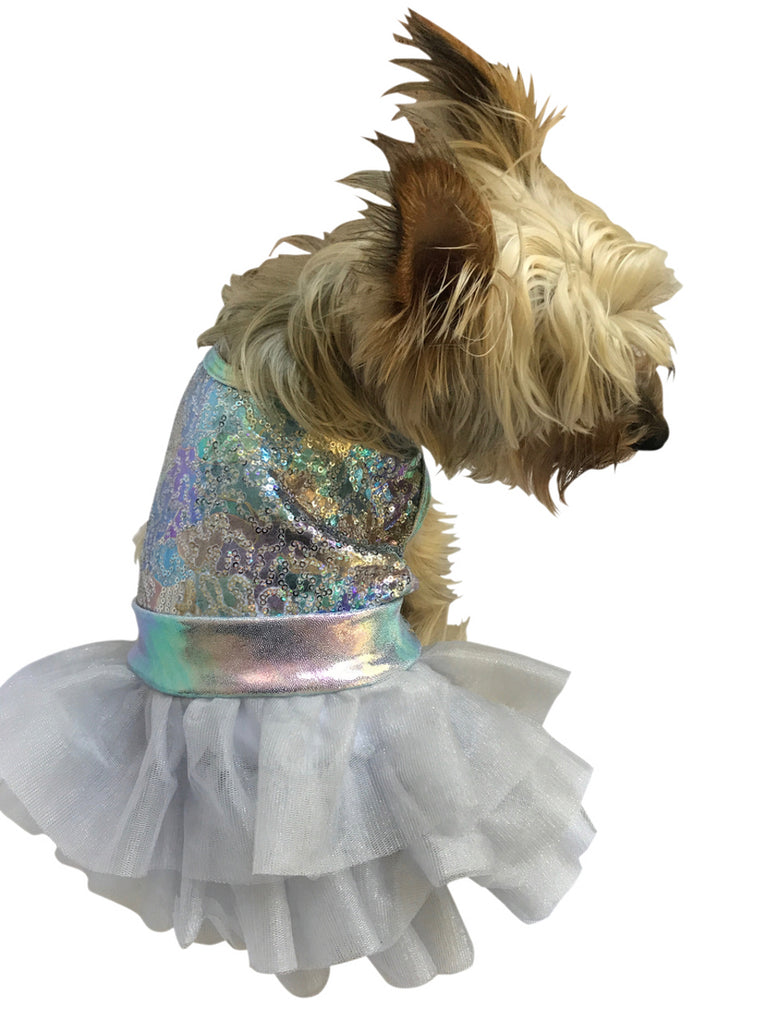 Chicago White Sox Dog Dress Dog Tutu Dress White Sox Tulle 