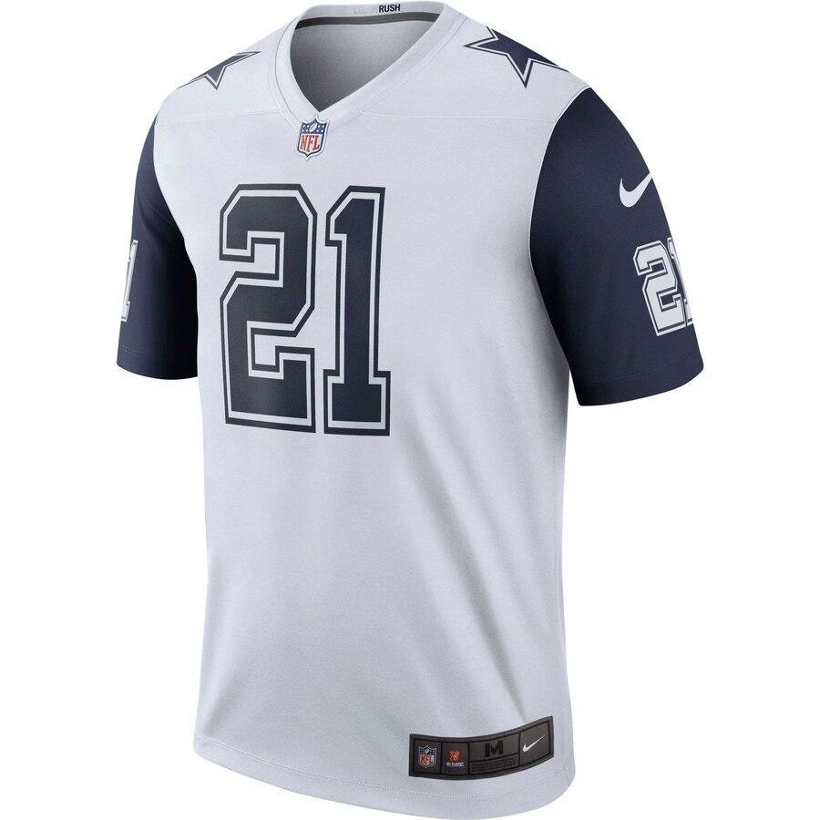 ezekiel elliott color rush jersey stitched