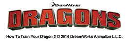 How to train your dragon logo