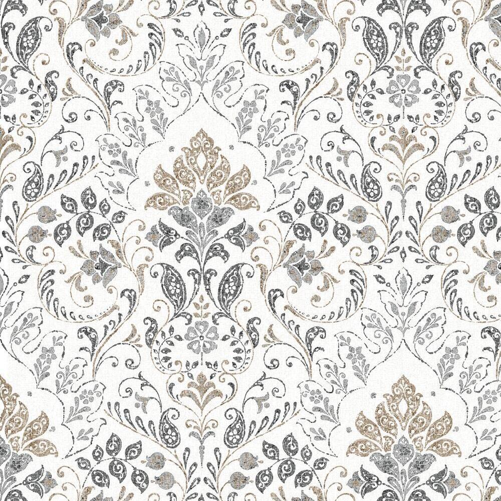 gray damask background