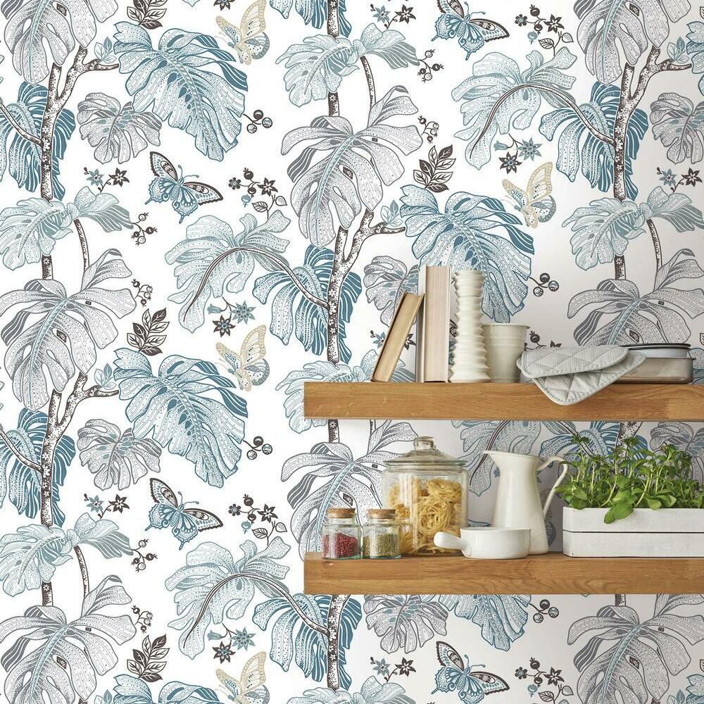 Boho Palm Peel and Stick Wallpaper – RoomMates Decor