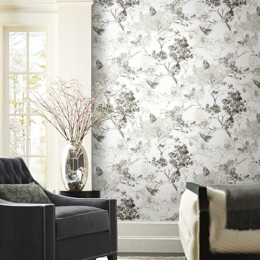 Spring Cherry Blossom Removable Wallpaper Floral Peel and Stick Flowers  Adhesive  eBay