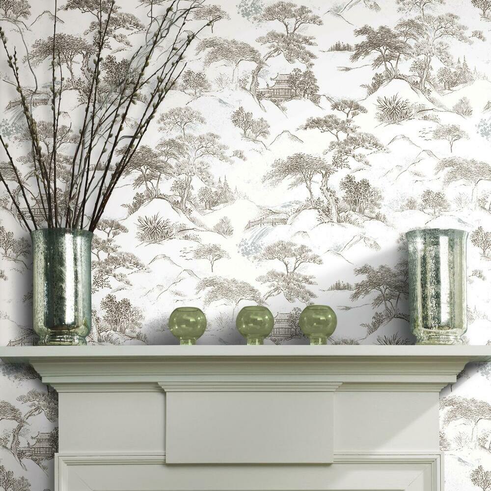 Oriental Toile Peel & Stick Wallpaper – RoomMates Decor