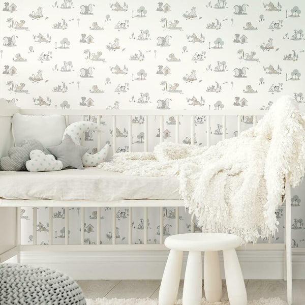 5 Tips For Creating The Perfect Nursery With Peel And Stick Wallpaper   AmyandRose