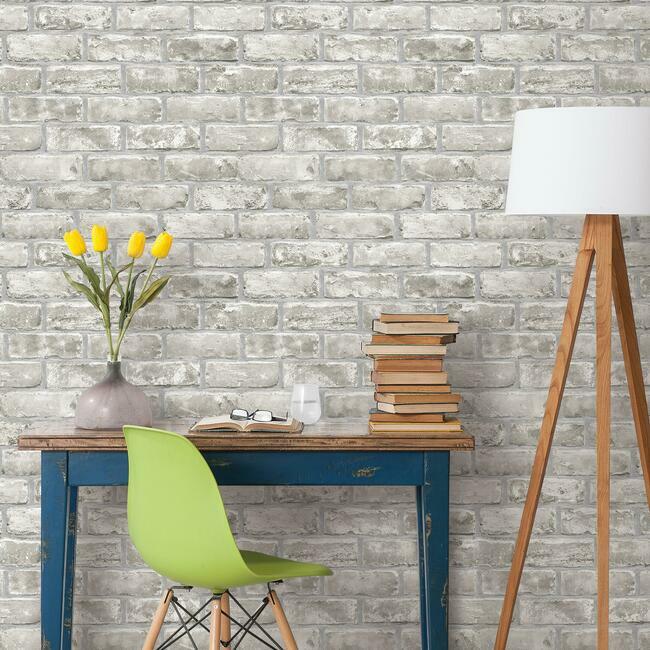 Brick Peel and Stick Wallpaper – RoomMates Decor