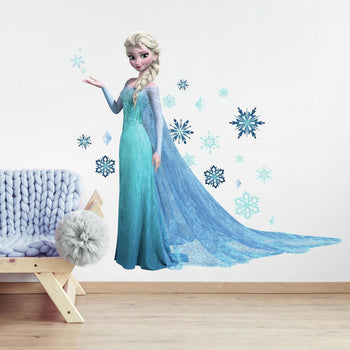  Wall Palz Disney Frozen 2 Wall Decals - Elsa Frozen Wall Decal  with 3D Augmented Reality Interaction - Frozen Bedroom Decor for Girls :  Tools & Home Improvement