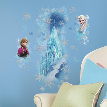  Wall Palz Disney Frozen 2 Wall Decals - Elsa Frozen Wall Decal  with 3D Augmented Reality Interaction - Frozen Bedroom Decor for Girls :  Tools & Home Improvement