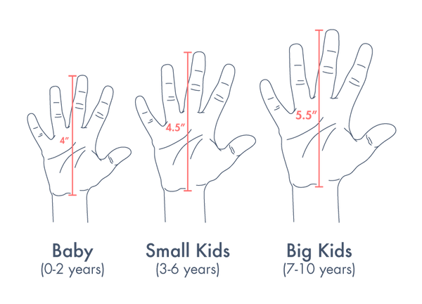 Big Kid Size Chart