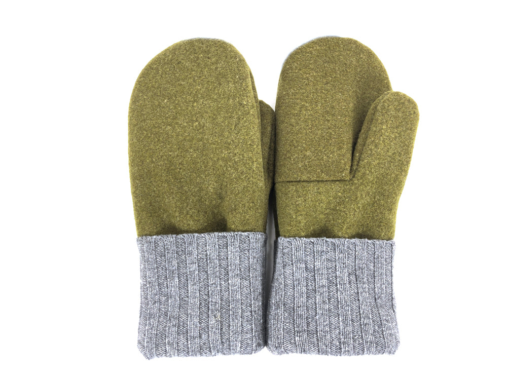 Blue-Green Mens Wool Mittens XXL 3263