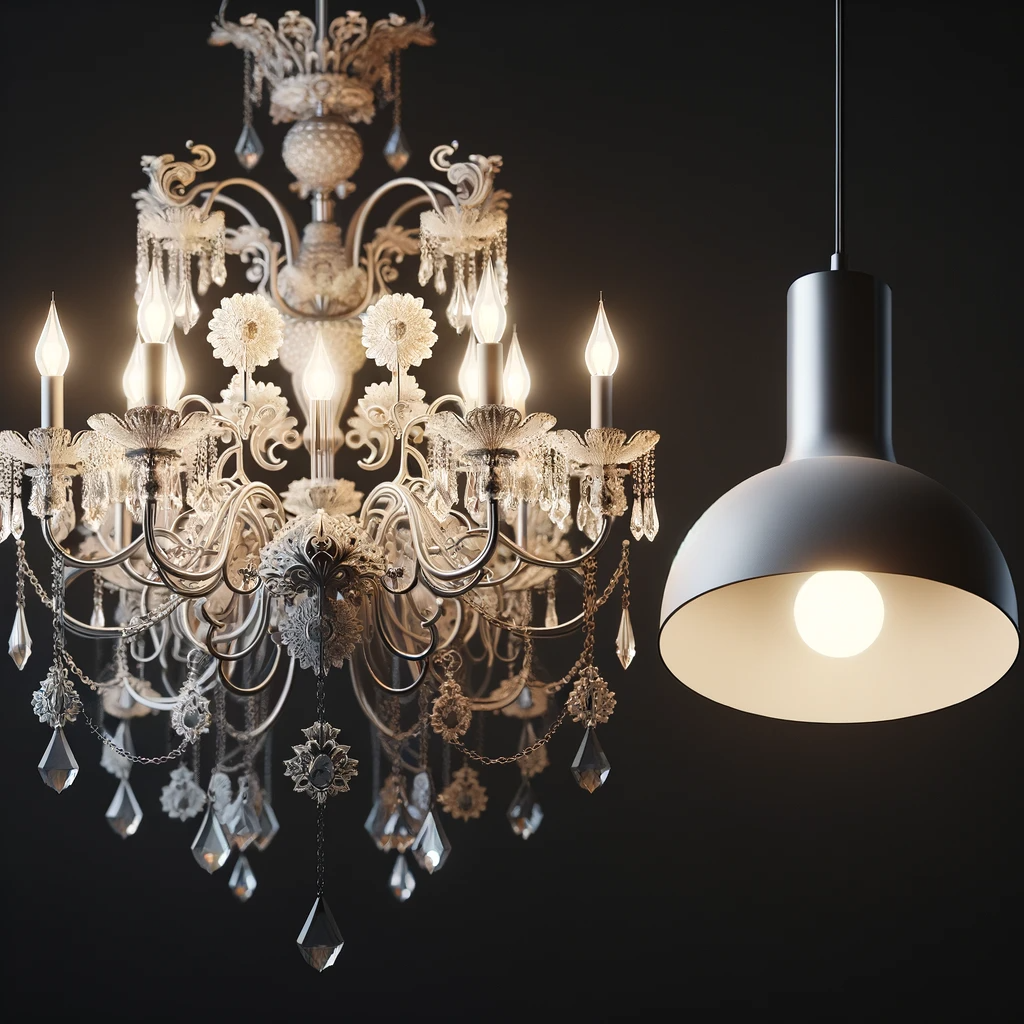 lustre ou suspension