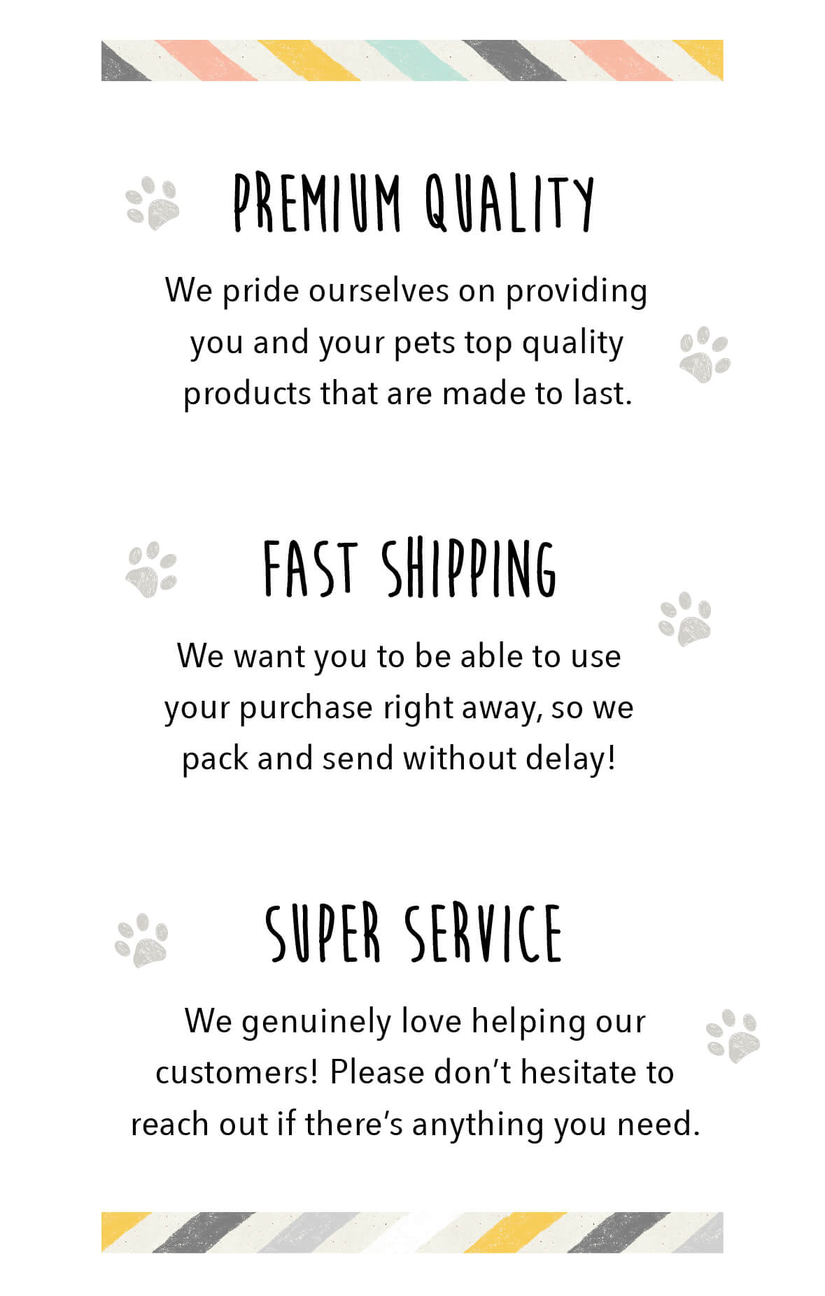 Pipco Pets Values - Premium Quality, Fast Shipping, Super Service