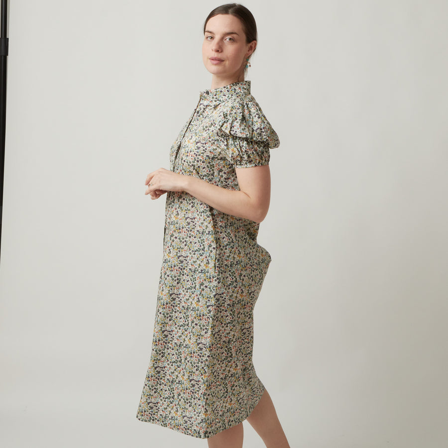 Mona Thalheimer Puff Sleeve Dress – Atlantic Nantucket