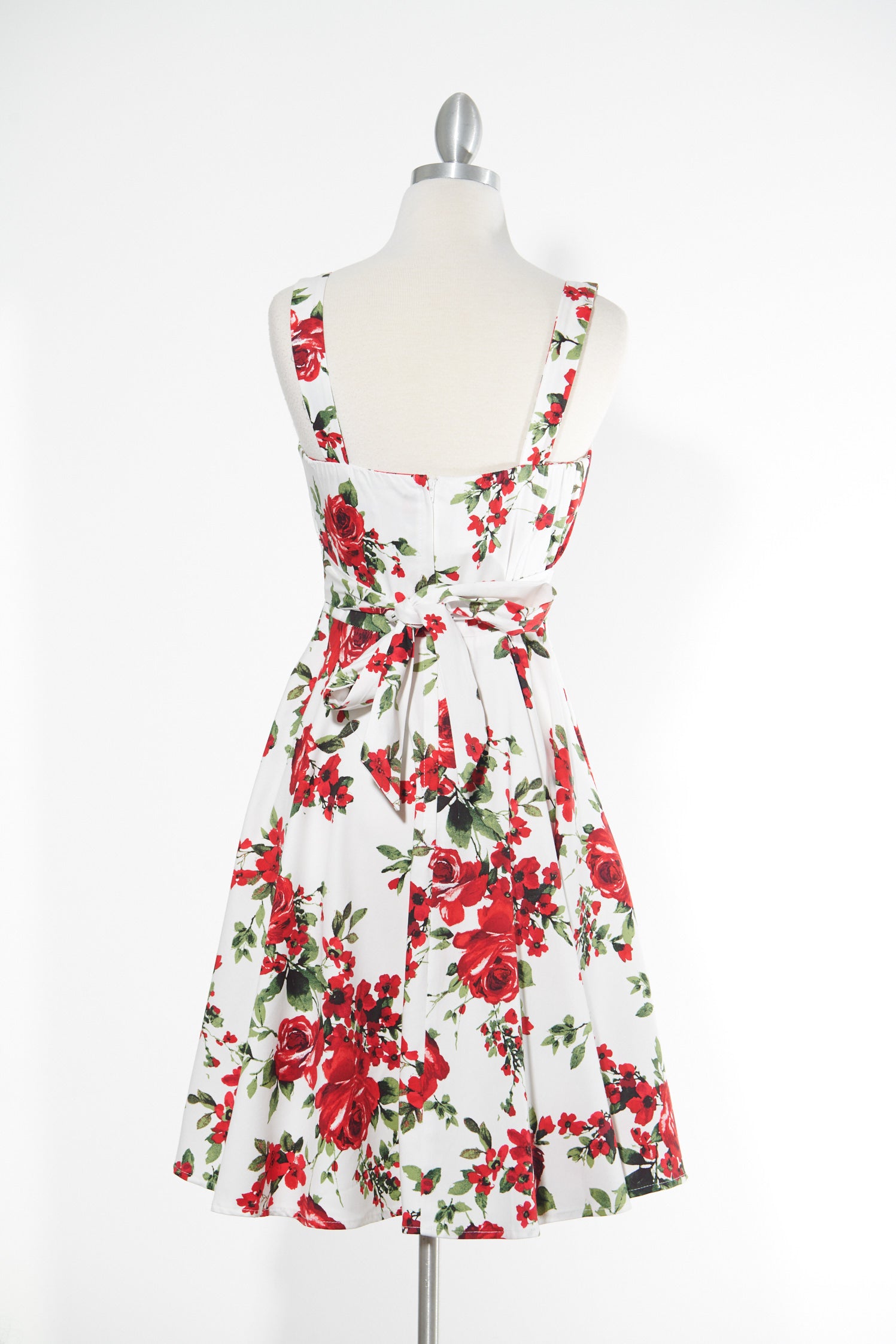 floral rose dress