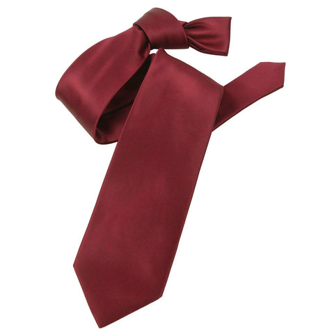 Men's Burgundy Necktie