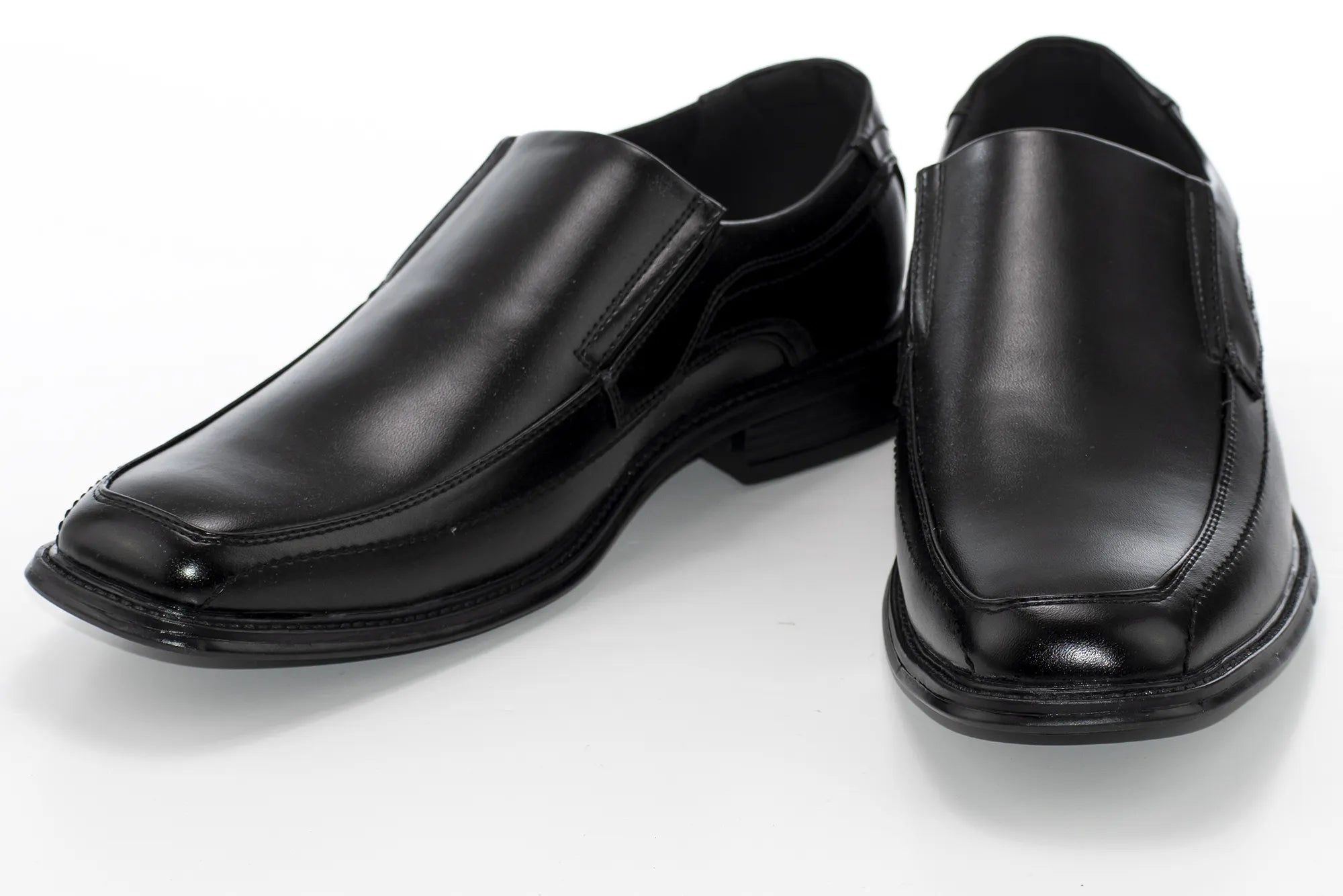 Black Slip-On Dress Loafer