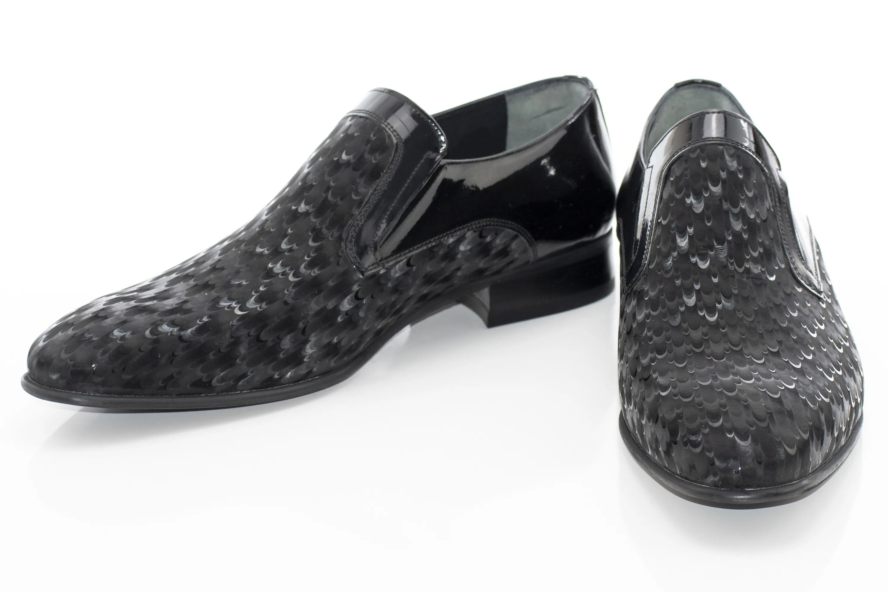 Black Wave Loafers