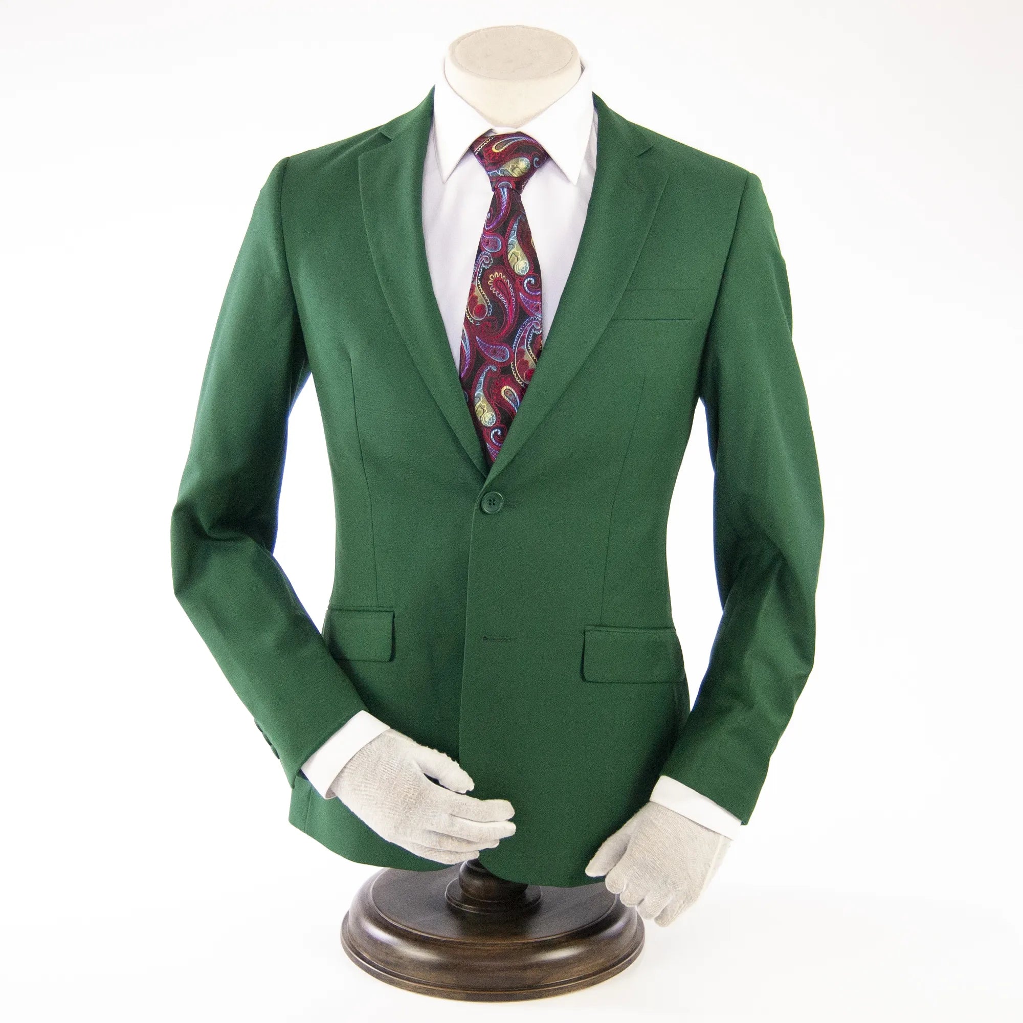 Green Premium 2-Piece European Big & Tall Suit