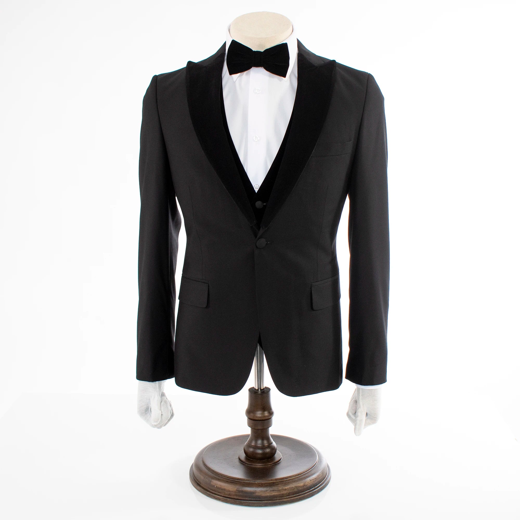 Leopold | Black 3-Piece Slim-Fit Tuxedo