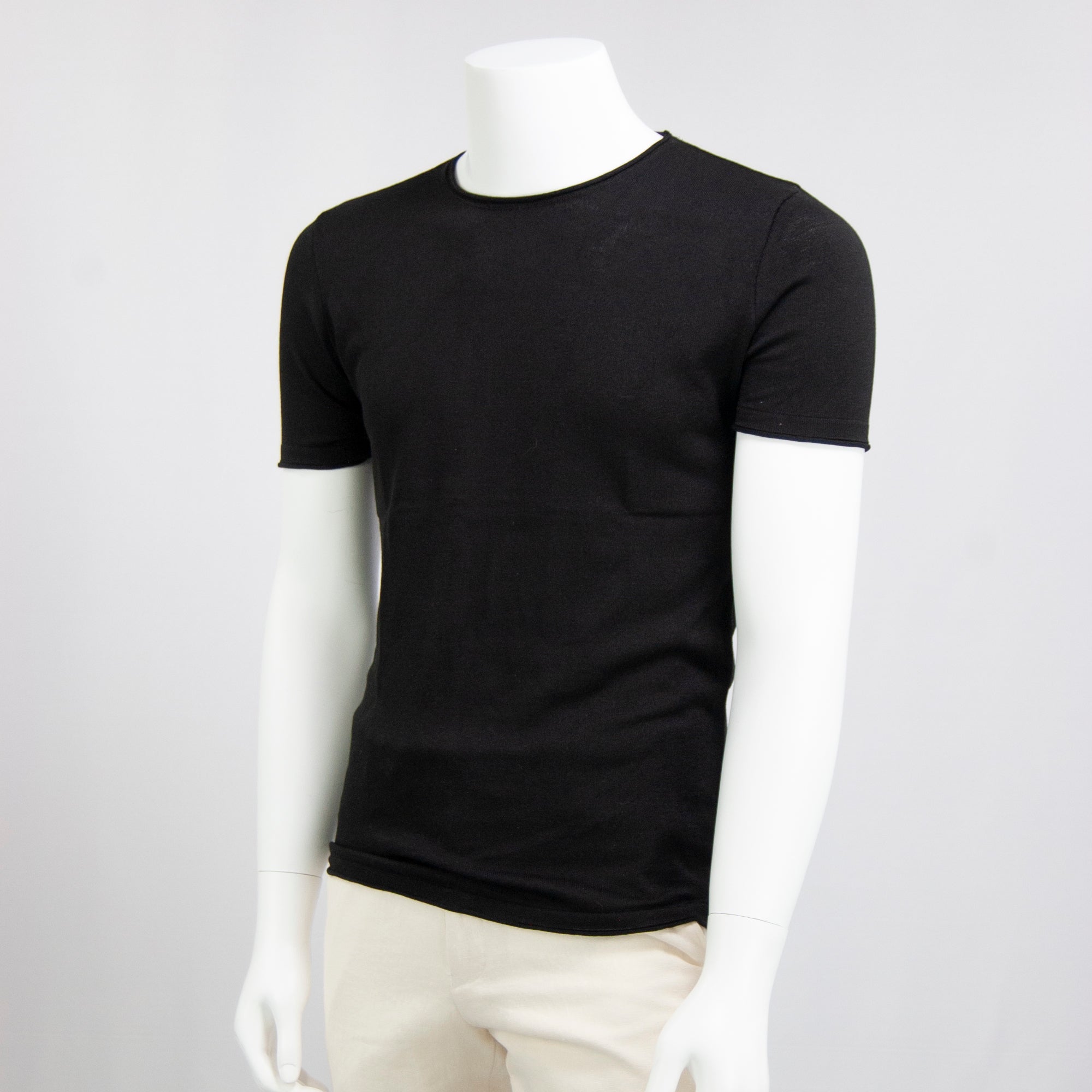 Black Crew Neck Shirt