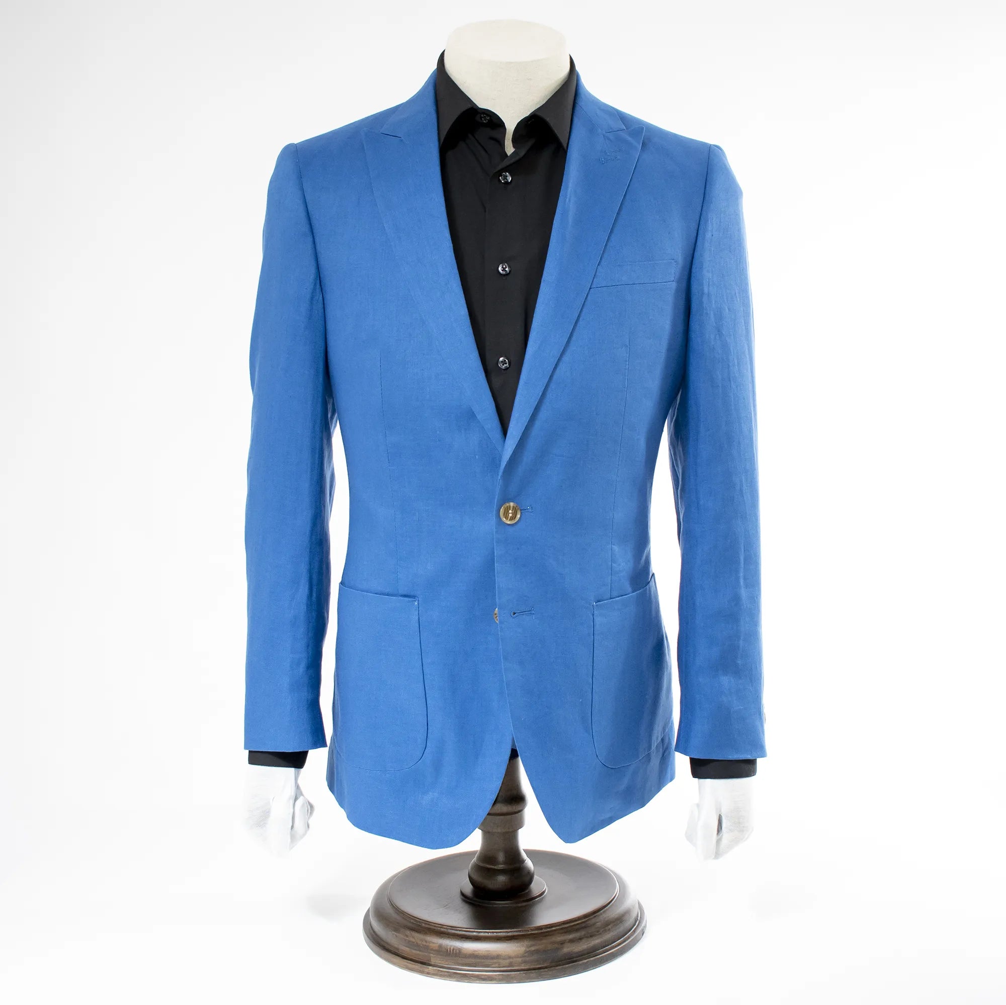 Indigo 2-Piece Slim-Fit Linen Suit