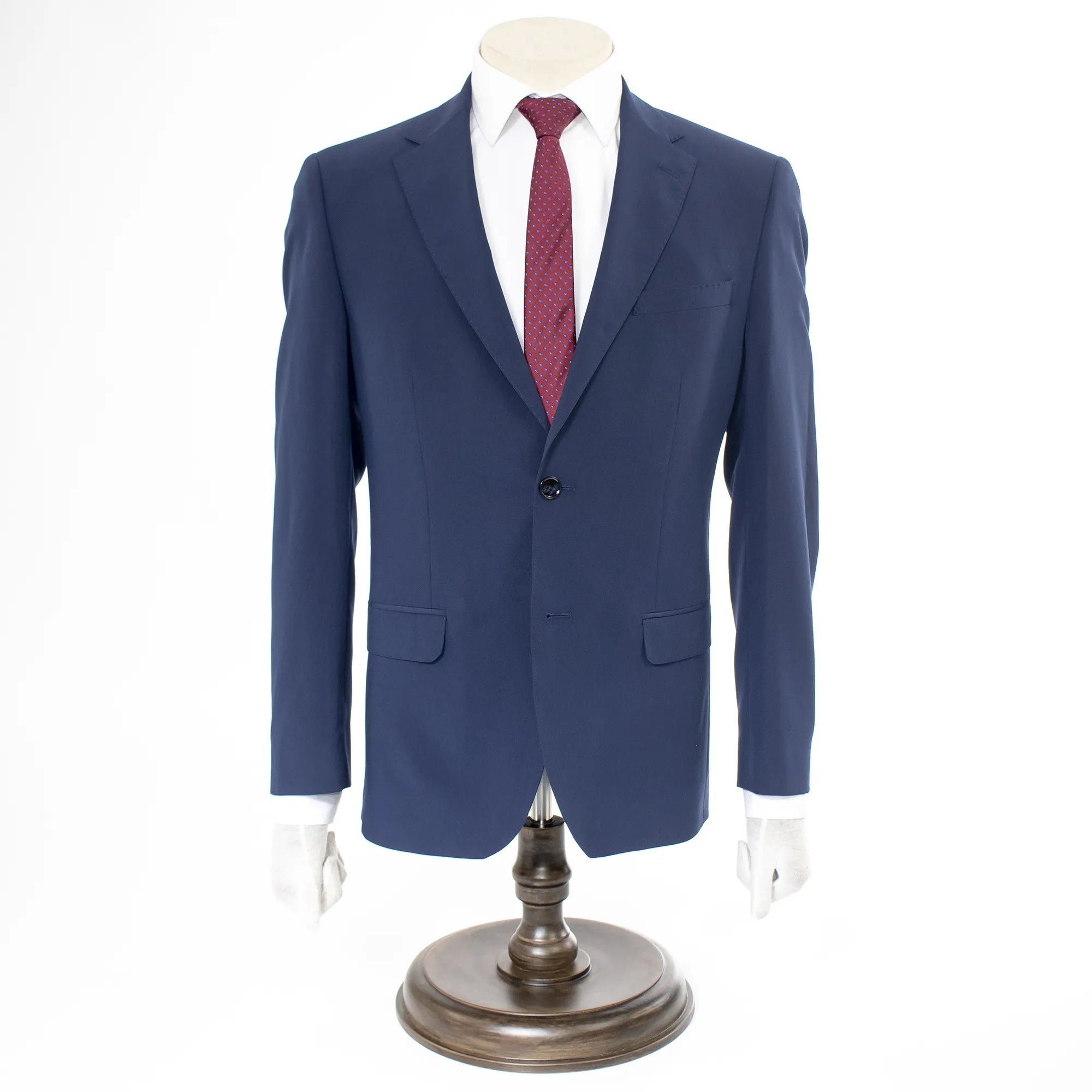 Midnight Blue Stretch Slim-Fit 2-Piece Suit