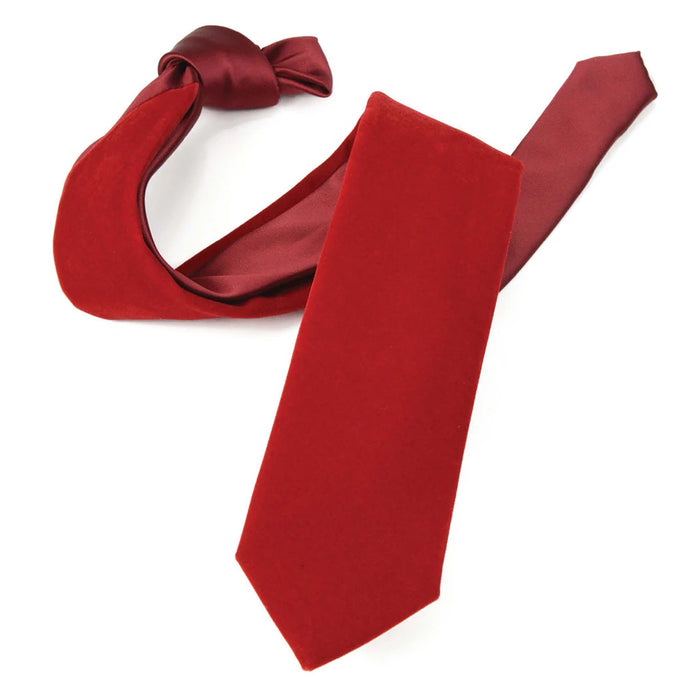 Red Velvet Necktie — dolce vita MEN