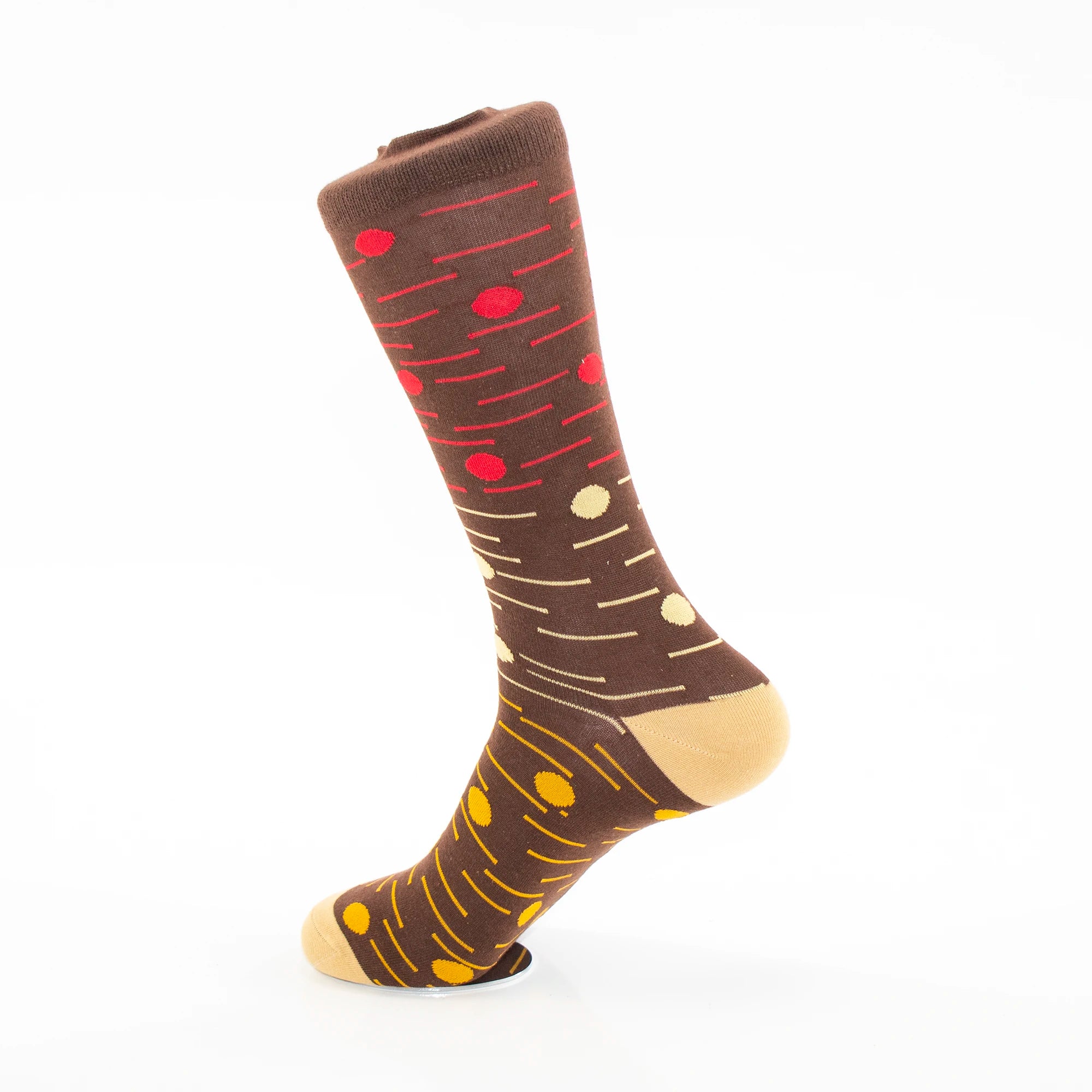 Polka Dot Designed Dress Socks