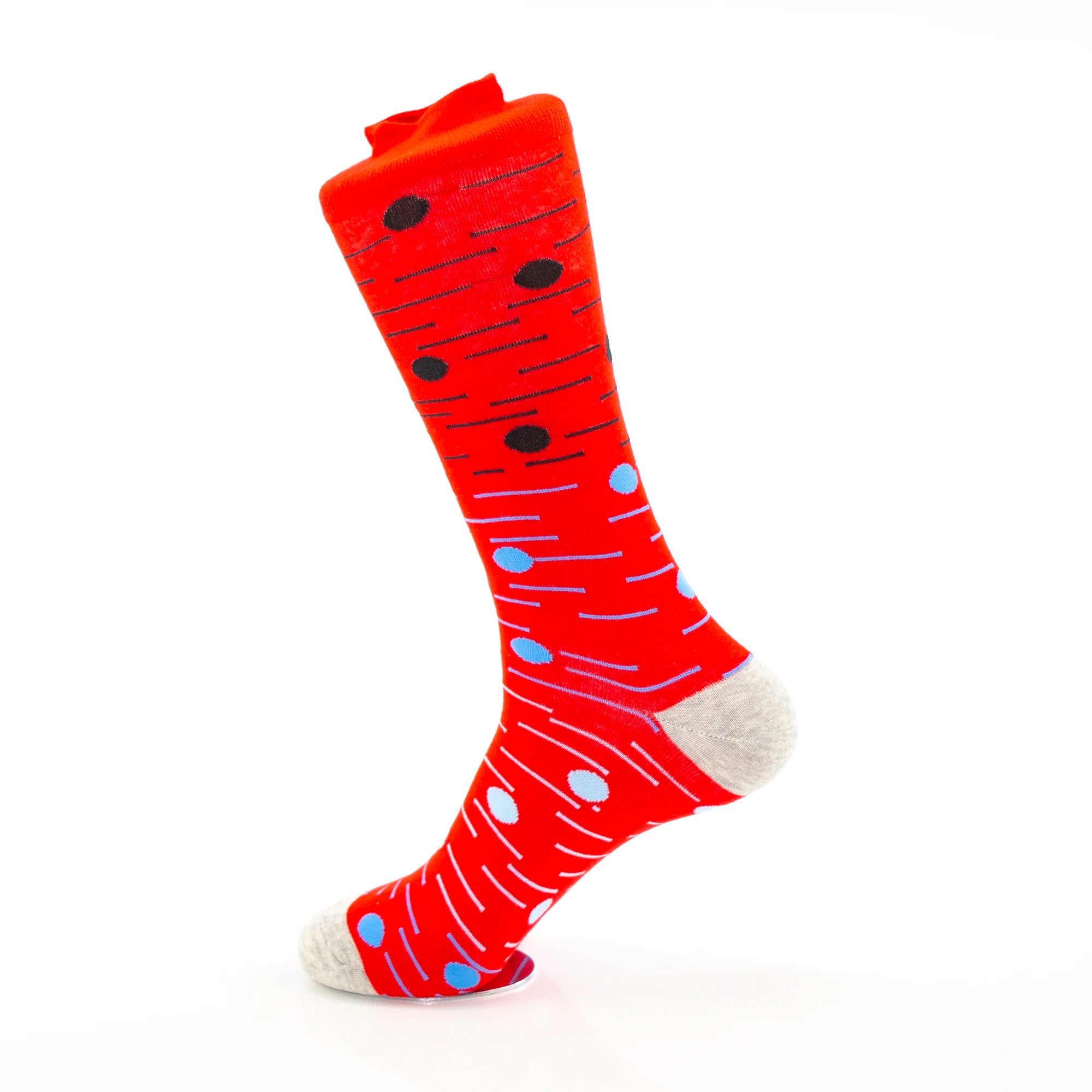 Polka Dot Designed Dress Socks