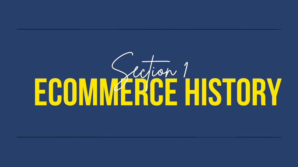 Ecommerce history in the world by Haider Ahmed Qazi