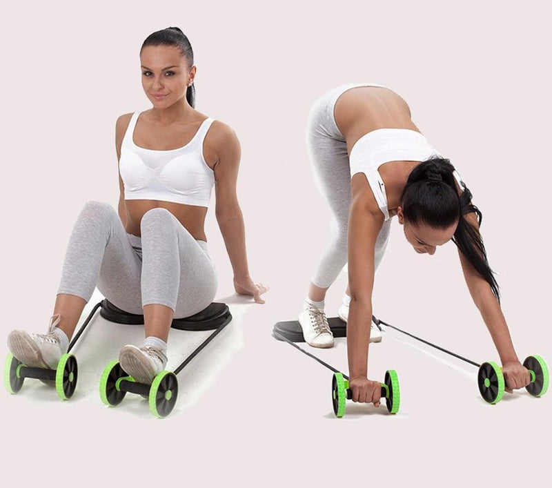 Ab Roller Workout Wheel Trainer Exercise Equipment For Home