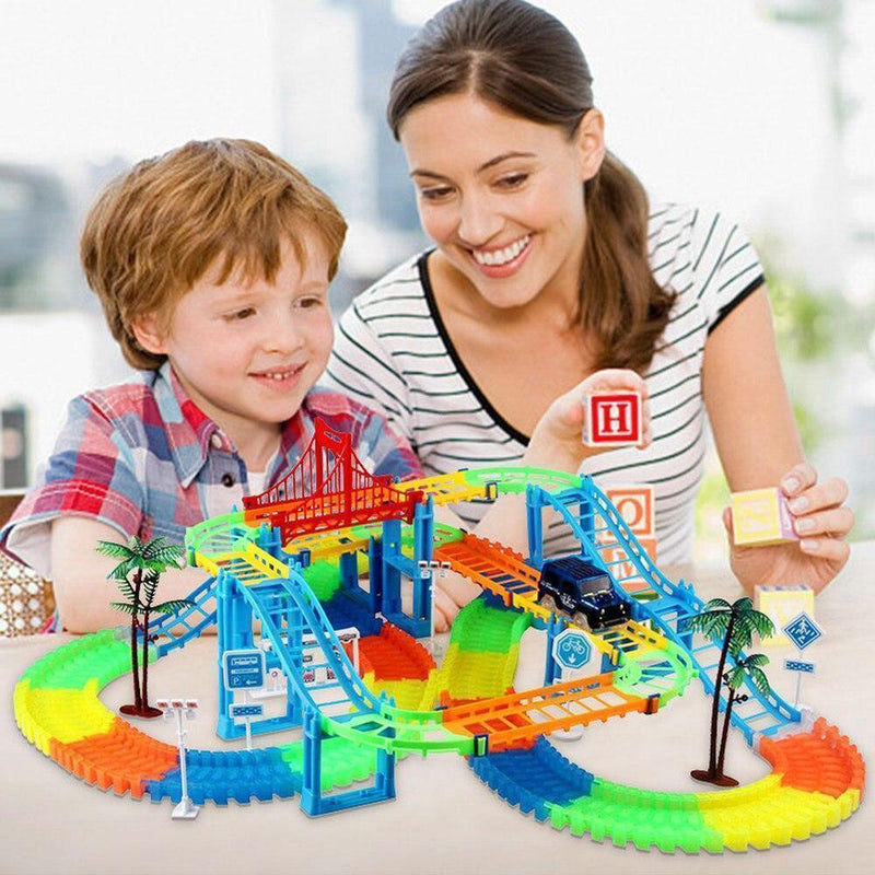 car race track toy toddler