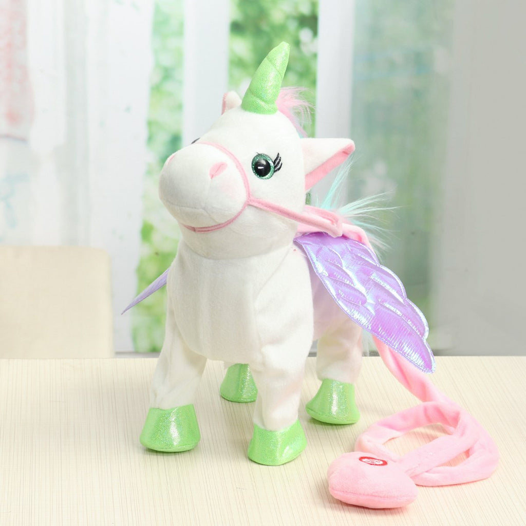 walking talking interactive unicorn