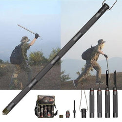 survival trekking pole