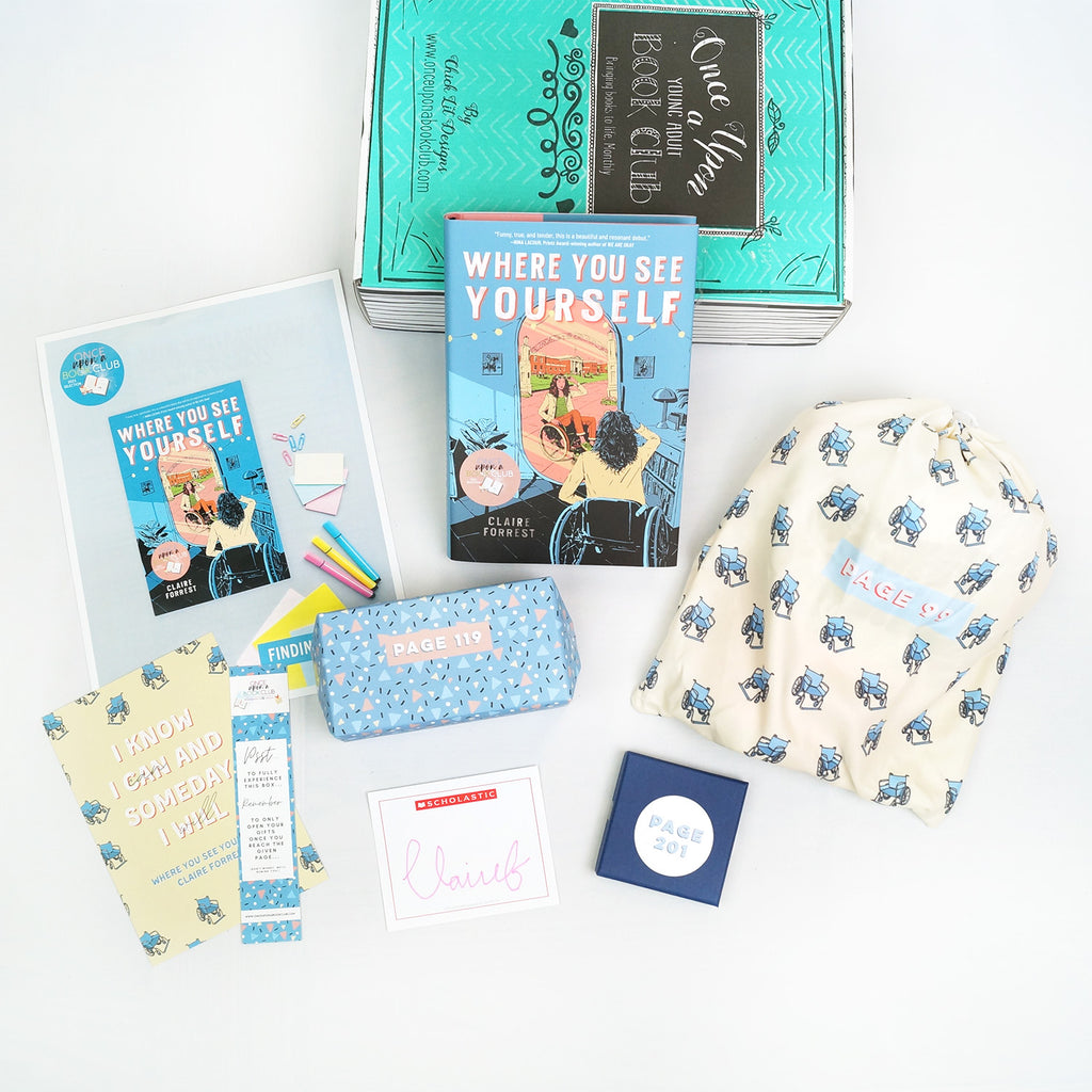 OUABC Book Subscription Box featuring Where You See Yourself by Claire Forrest