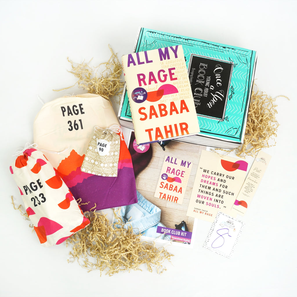 OUABC Book subscription box featuring All My Rage by Sabaa Tahir