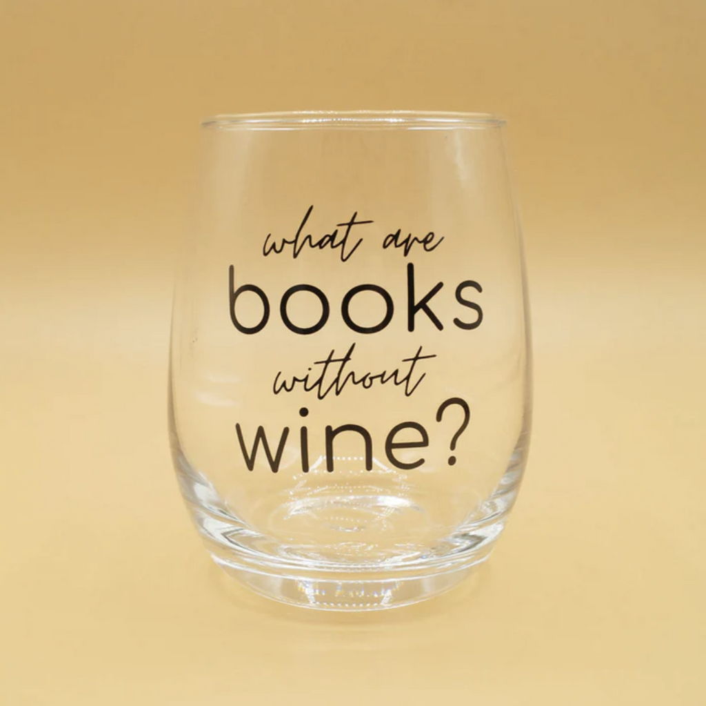 The Bibliophile's Wine Glass