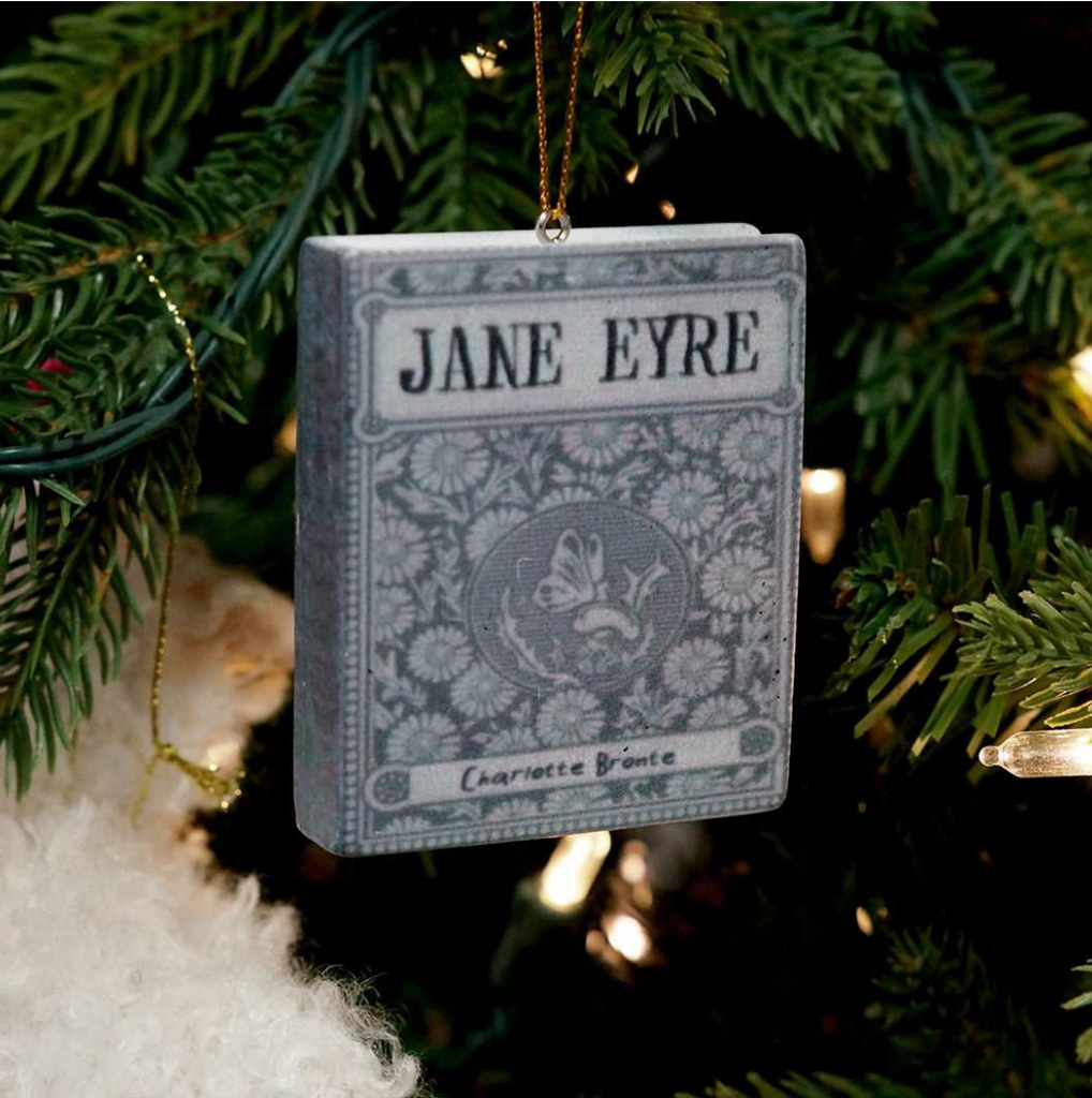The Jane Eyre Ceramic Book Ornament