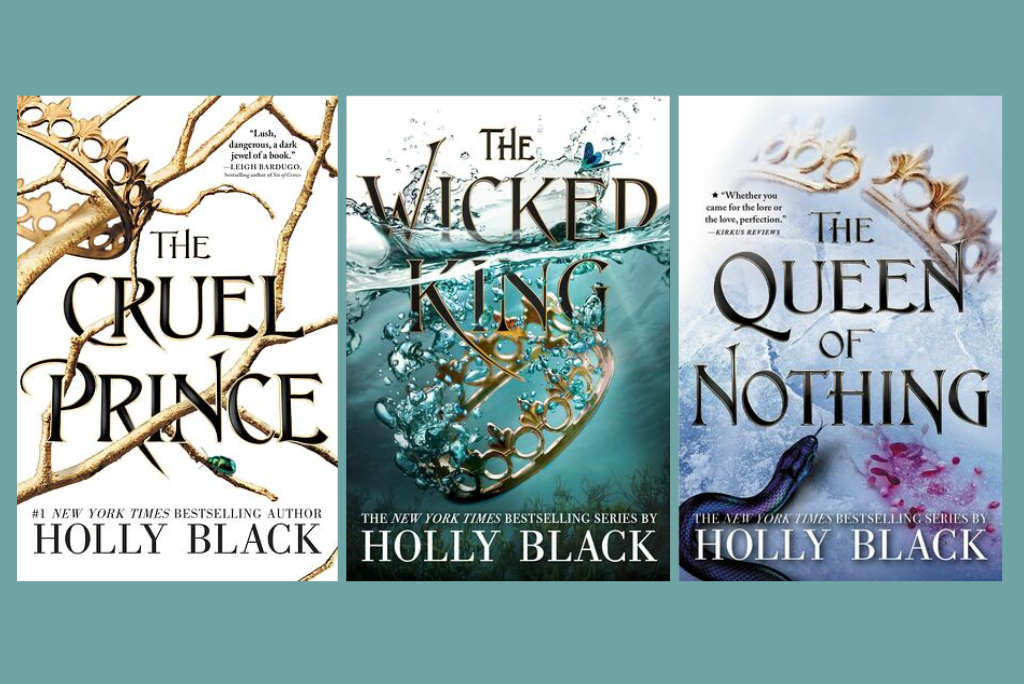 Three books from 'The Folk of the Air' series by Holly Black