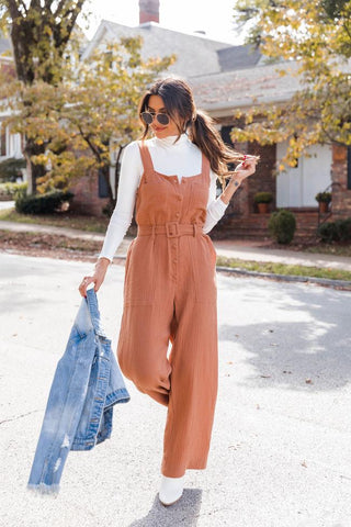 '70s inspired jumpsuit