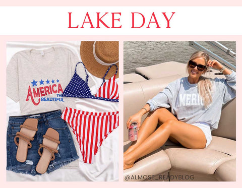 lake day outfit