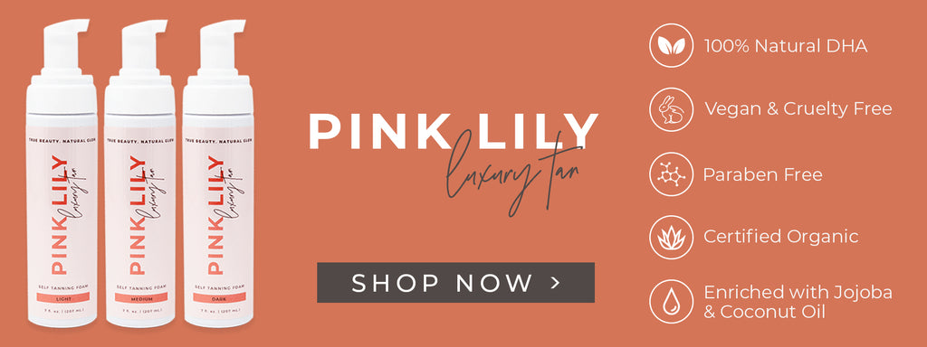 pink lily luxury tan