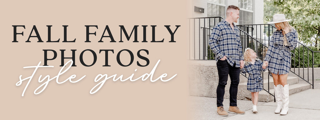 fall family photos style guide