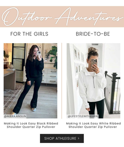 bachelorette party athleisure outfits