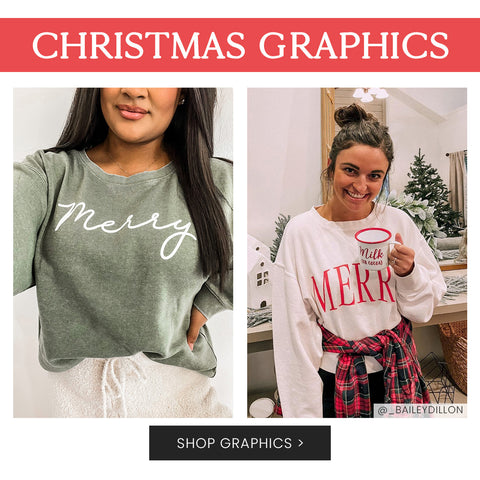 Christmas graphics sweatshirts