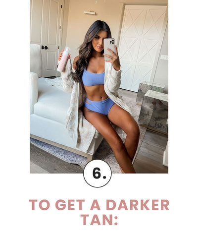 how to get a darker self-tan