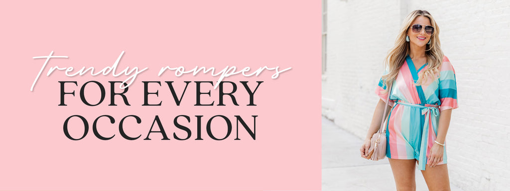 trendy rompers for every occasion