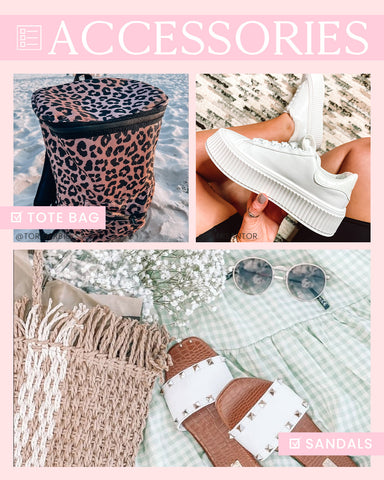 accessories for summer vacation