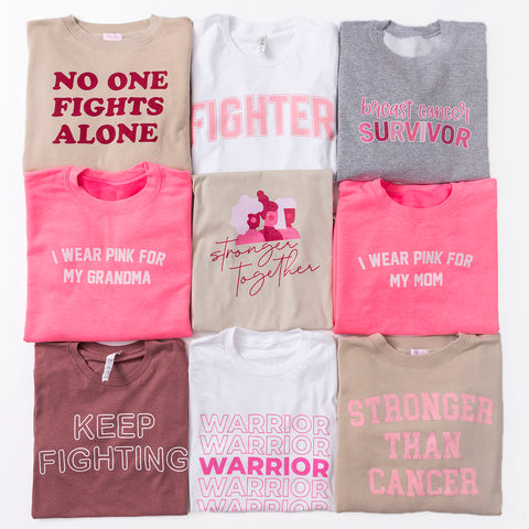 breast cancer awareness tees
