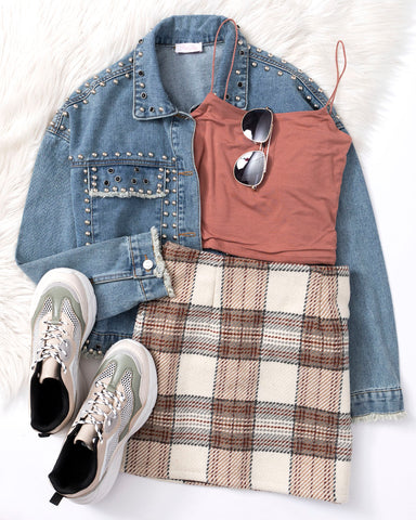 clueless '90s inspired outfit