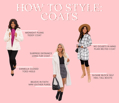 how to style winter coats